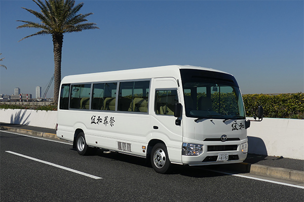 火葬場送迎車両